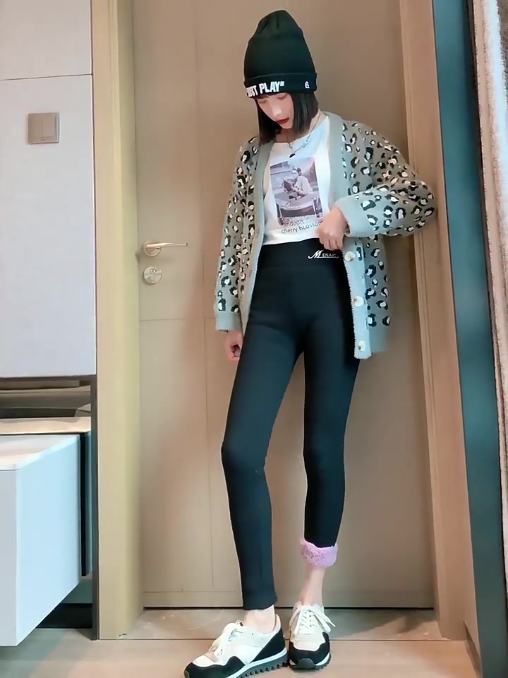 梦寰Dreamatlas特厚羊羔绒打底裤：冬天穿它，我连秋裤都省了！