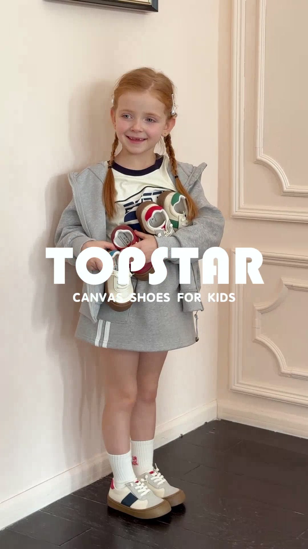 Topstar儿童运动鞋：魔术贴帆布鞋的防滑软底体验，宝宝鞋也能玩出花样