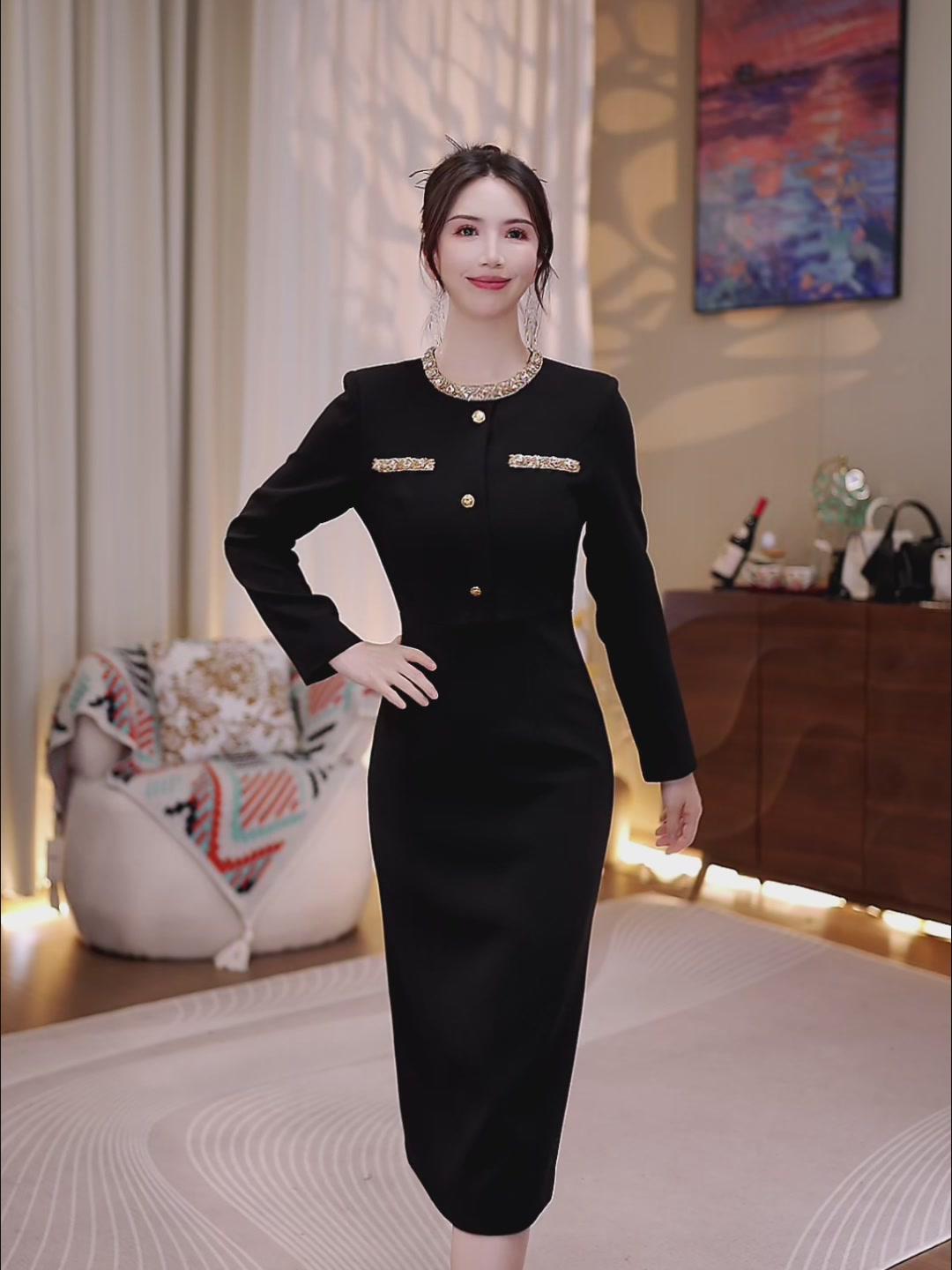 通勤穿搭天花板！这条连衣裙让我在办公室被夸爆了✨