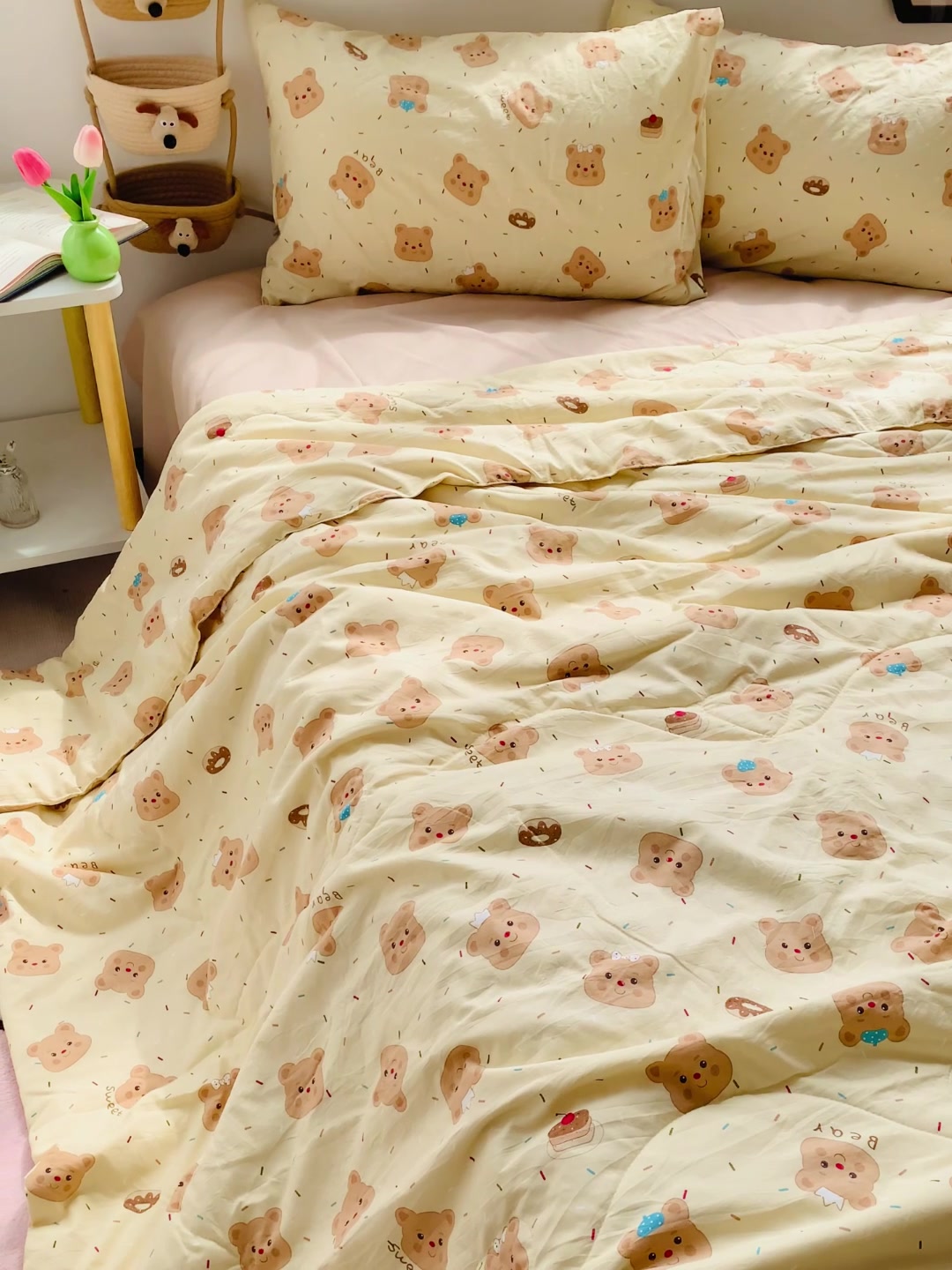 被窝里的温柔乡！这款A类活性印染水洗棉大豆夏被，让我彻底沦陷了！