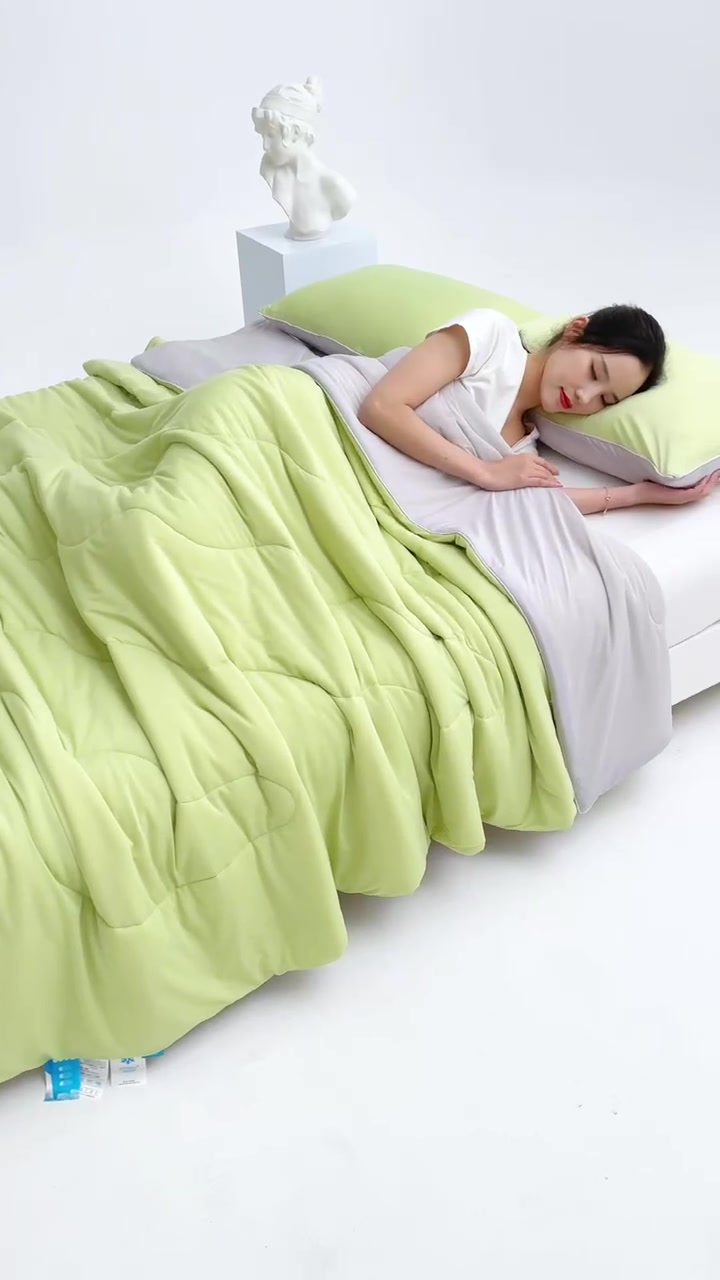 西瓜空调被？眠格凉感丝夏被，这波清凉体验我给满分！
