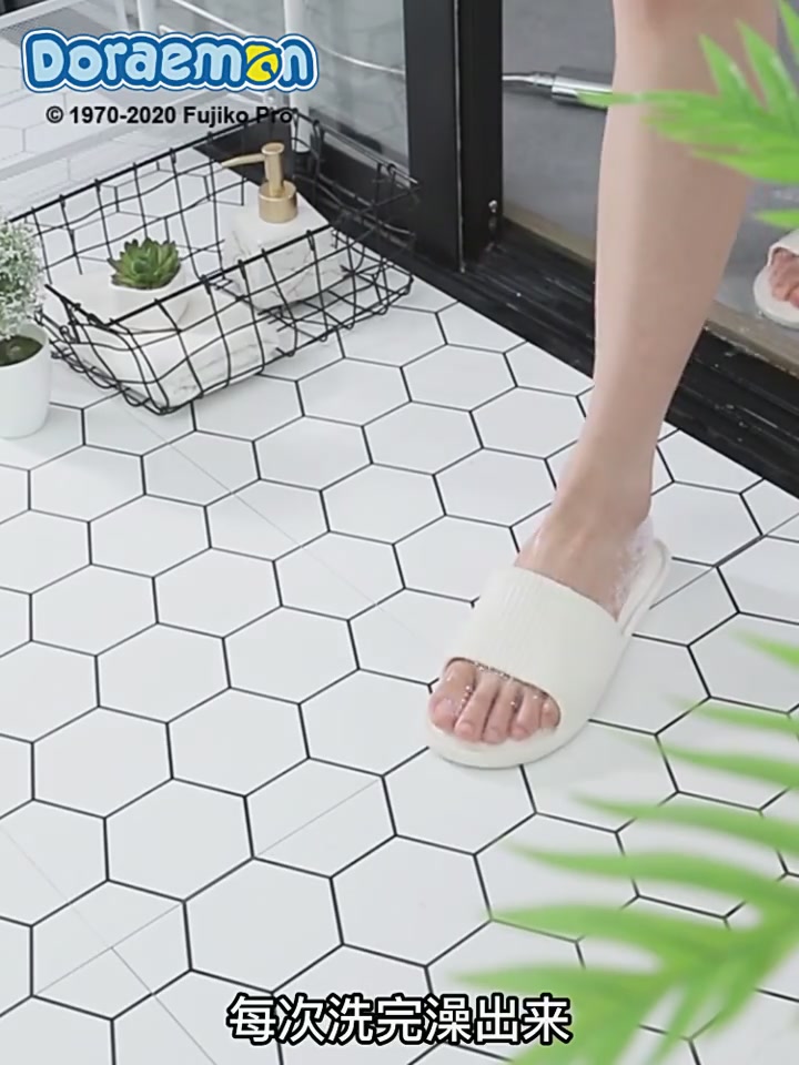 浴室小确幸！微瑕清仓硬质硅藻泥地垫，吸水防滑超好用