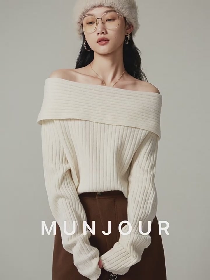 这件毛衣让我在慵懒和性感之间反复横跳