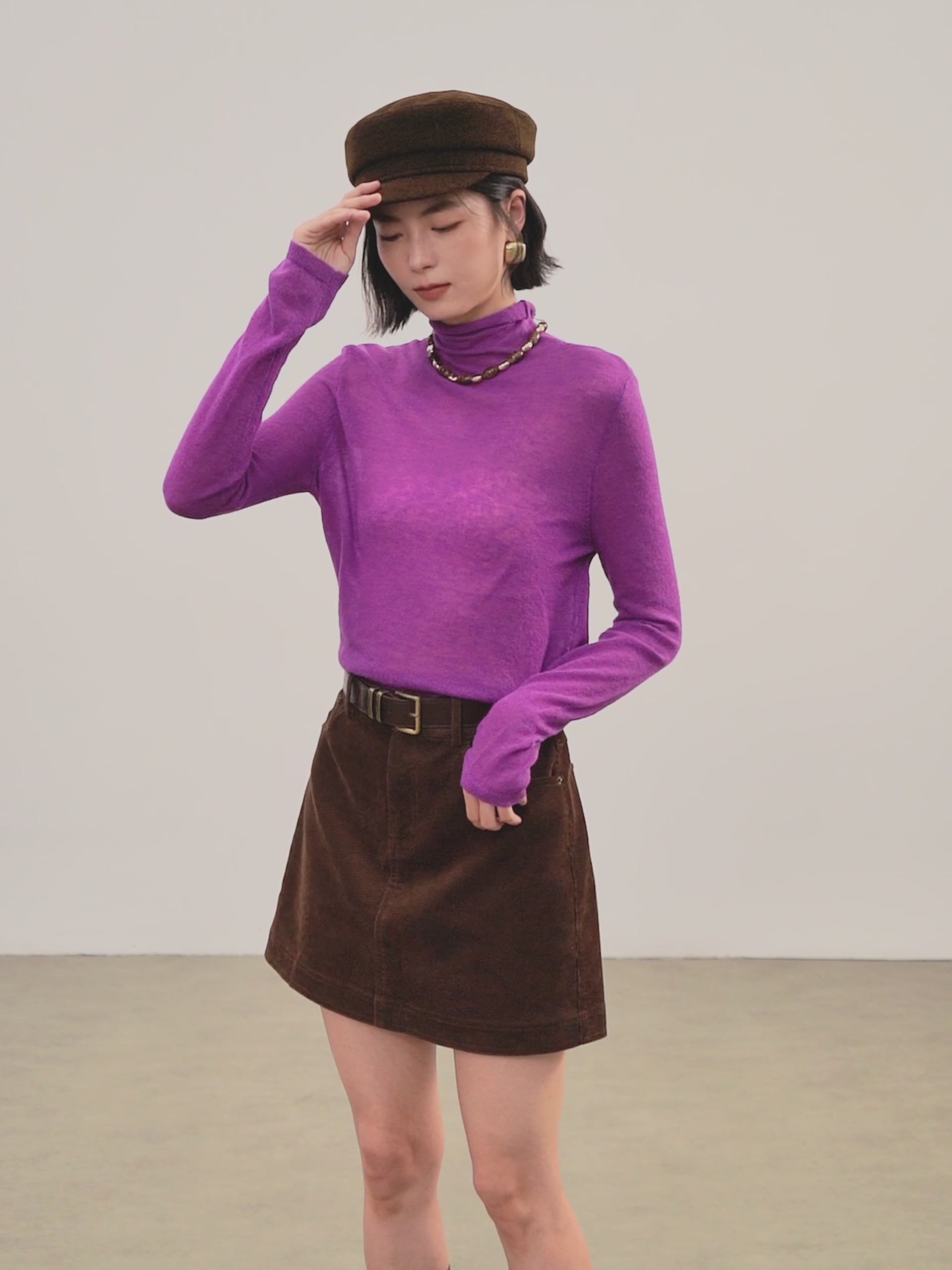 佧茜文针织衫，薄到没朋友！539元买来的‘空气感’穿搭体验