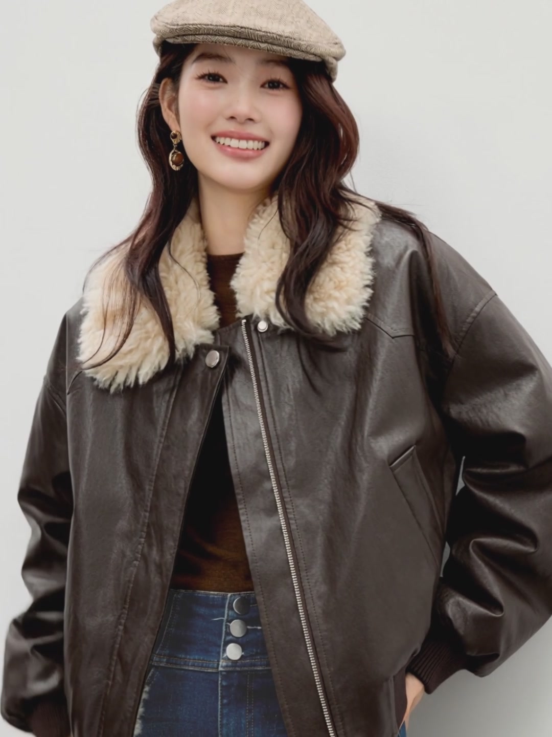 秋水伊人新外套，简约百搭又显瘦！