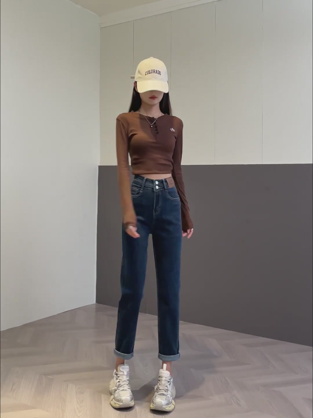 这条加绒加厚牛仔裤，让我在冬天告别“冻腿”尴尬！