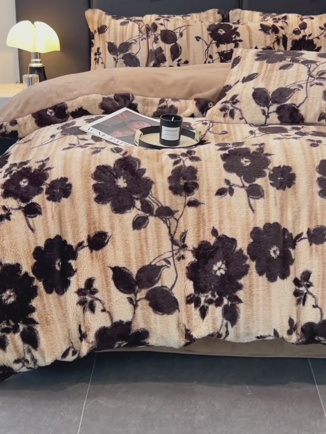 冬天必备！逸茉牛奶绒四件套，温暖到不想起床！