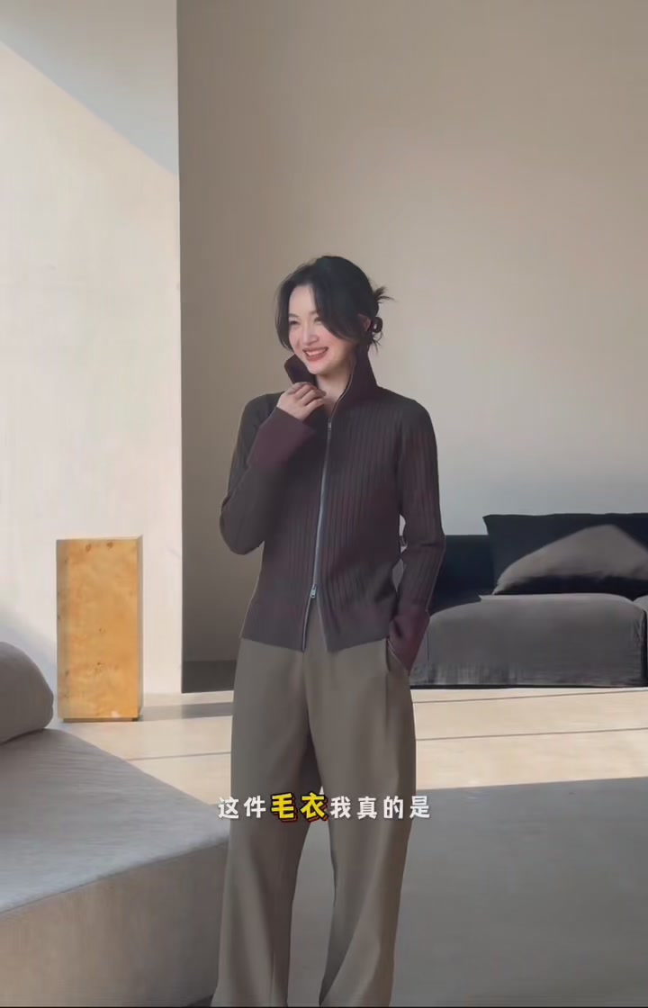 复古撞色羊毛衫，秋冬穿搭的复古新宠！