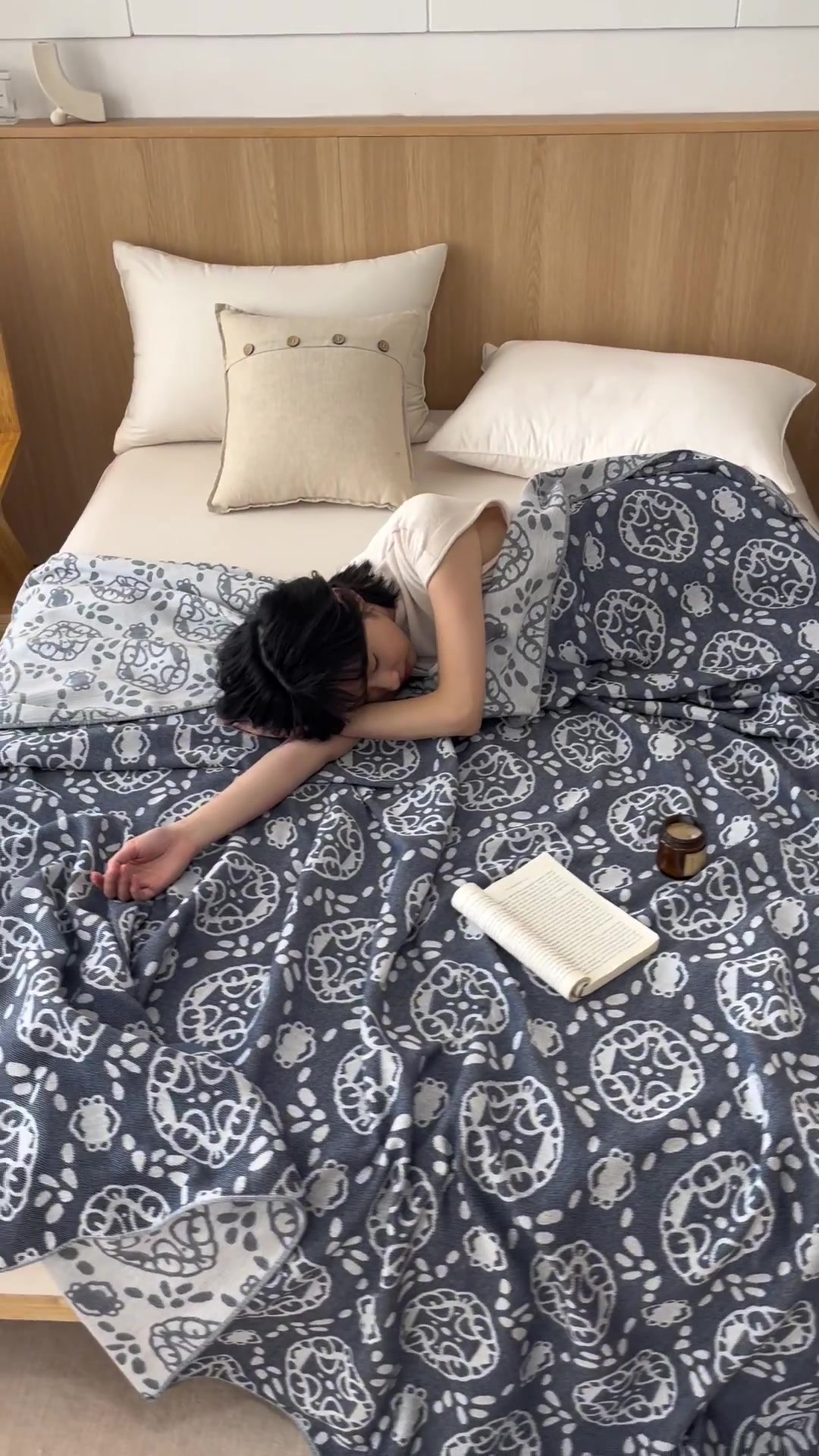 池羽A类纯棉纱布毛巾被：午睡披肩毯子，真实体验后我直呼‘真香’！