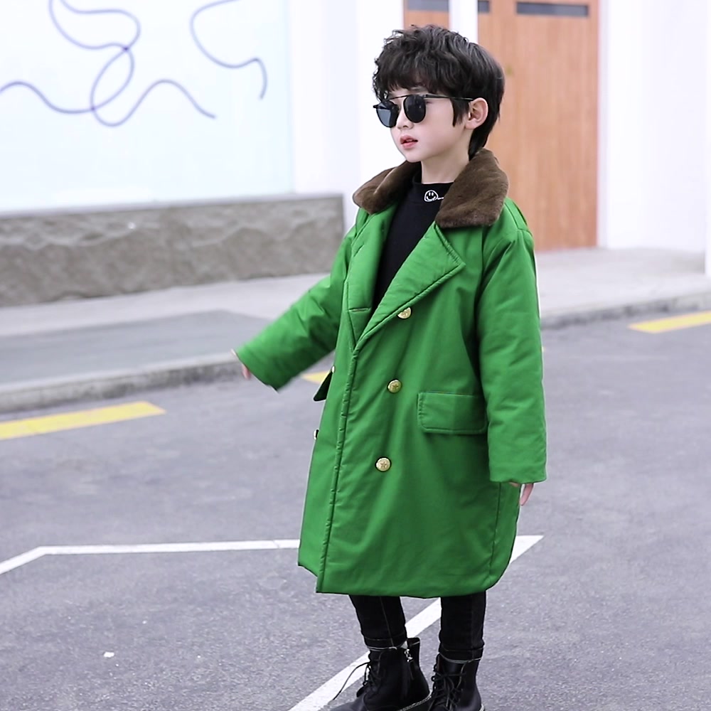 军绿棉服，宝宝冬日里的温暖守护