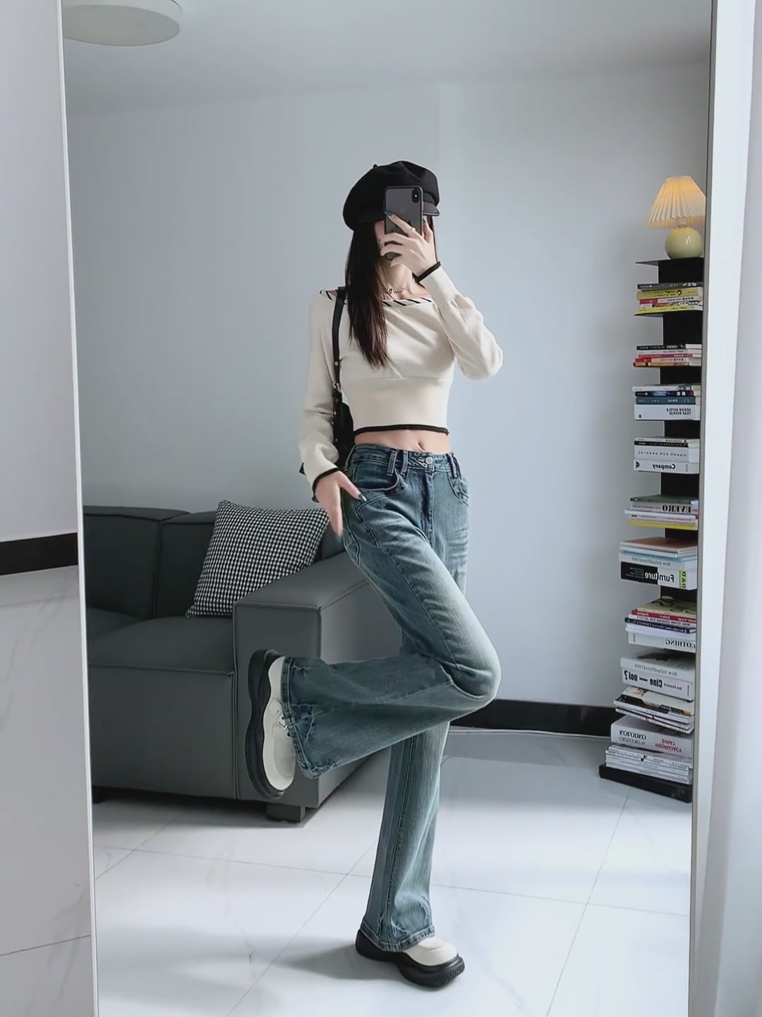 这条牛仔裤让我重新爱上自己✨梨形身材的救星来了