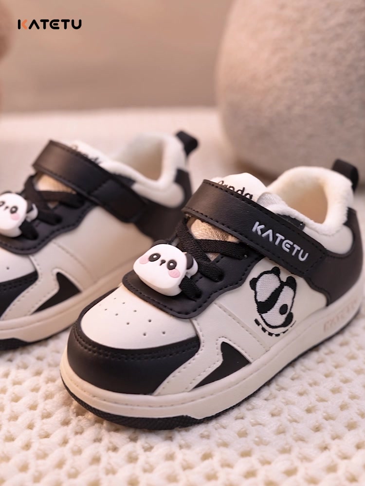 卡特兔机能板鞋，秋冬保暖防滑，宝宝的第一双酷鞋！