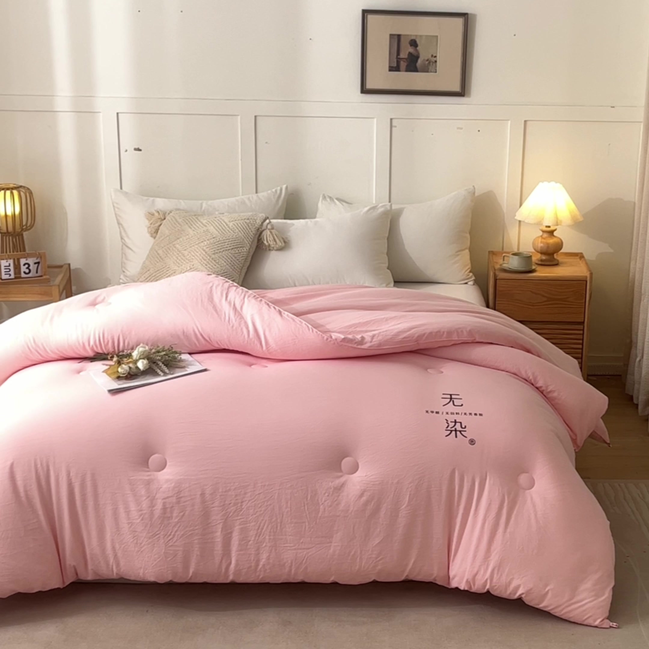 敏感肌必入！眠格A类无染原棉大豆被，299元让我睡出婴儿肌