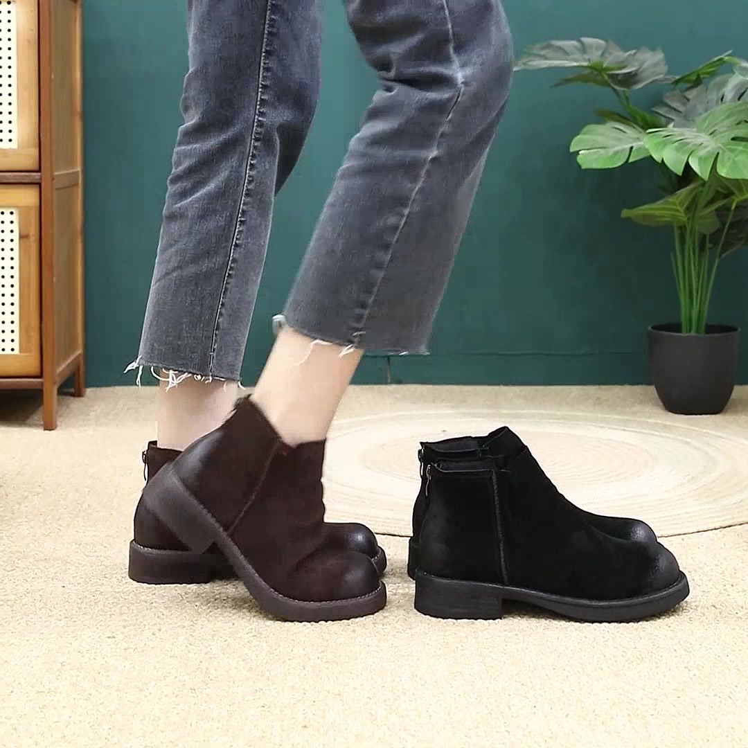 哈森德训鞋测评｜谁说增高鞋不能复古又百搭？ 第2张图片