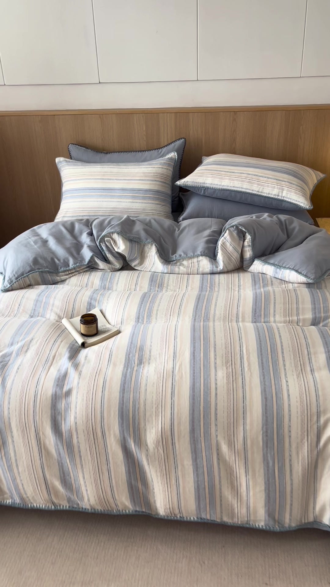 池羽双层纱四件套，冬天就该这么暖！