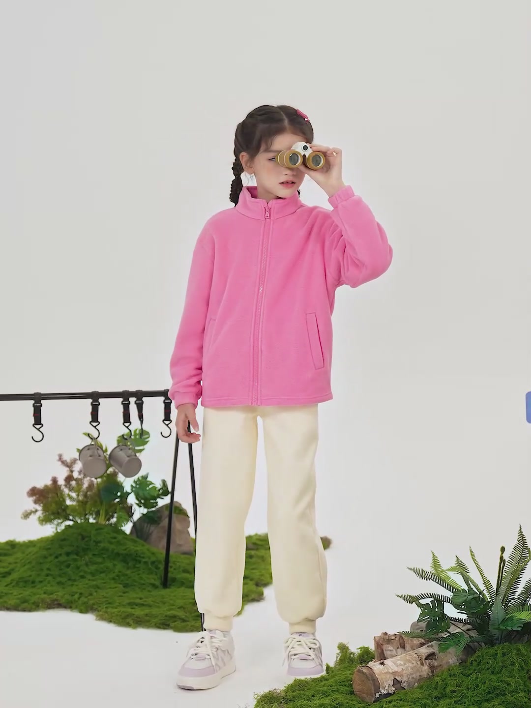 巴布豆摇粒绒开衫测评：299.9元的女童秋冬外套，到底值不值？