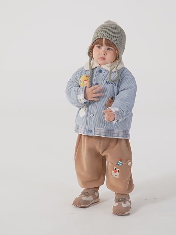 嘟嘟家新款棉服测评！内里绗棉加厚，宝宝冬天也能潮翻天！