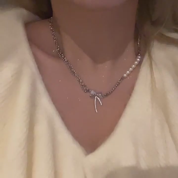 卡铂雅KARBOER【祁蝶】毛衣链测评：蝴蝶结的温柔陷阱，高级感还是智商税？