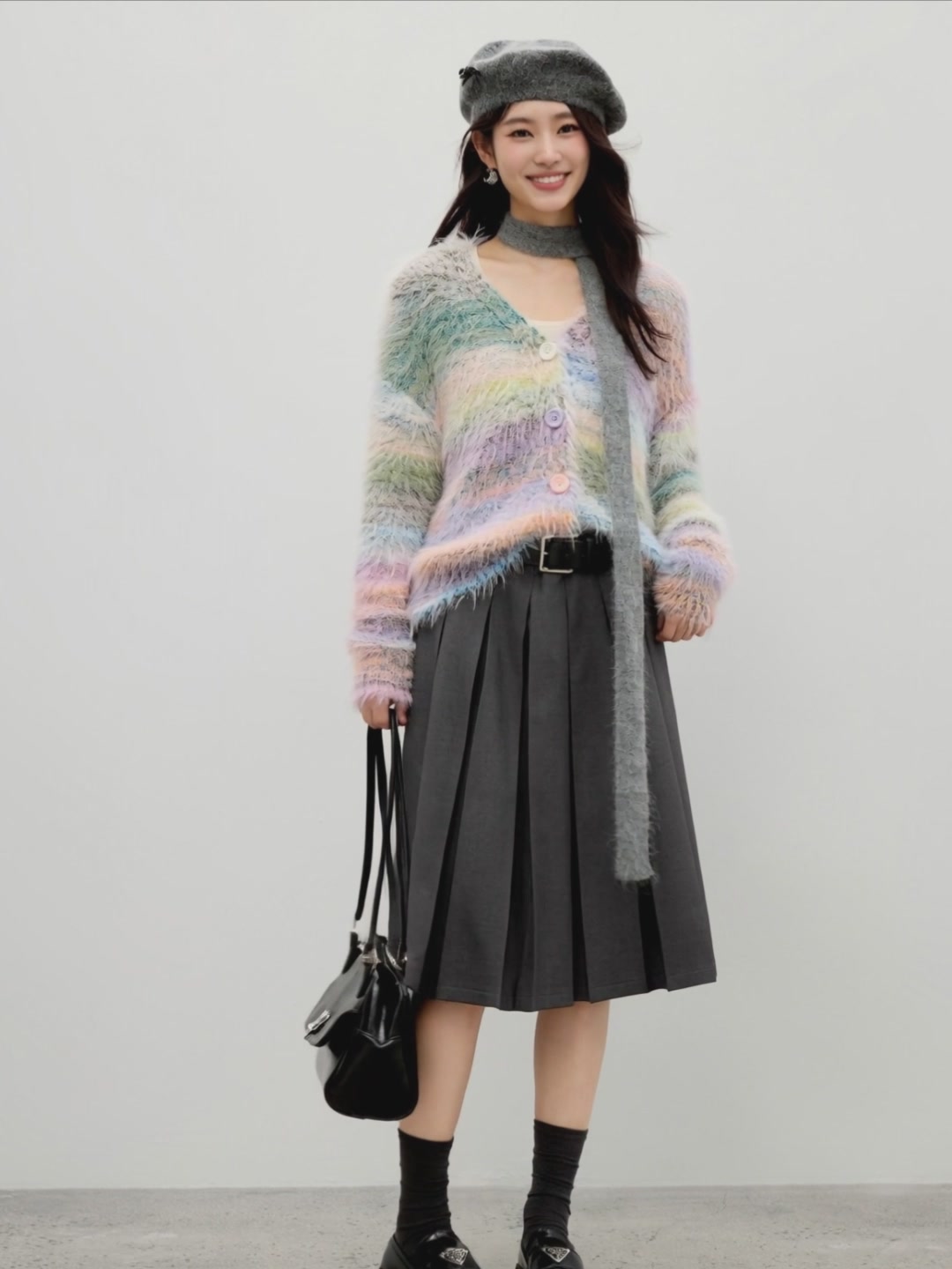 甜酷风开衫穿搭分享 | 秋冬必备的时髦单品✨