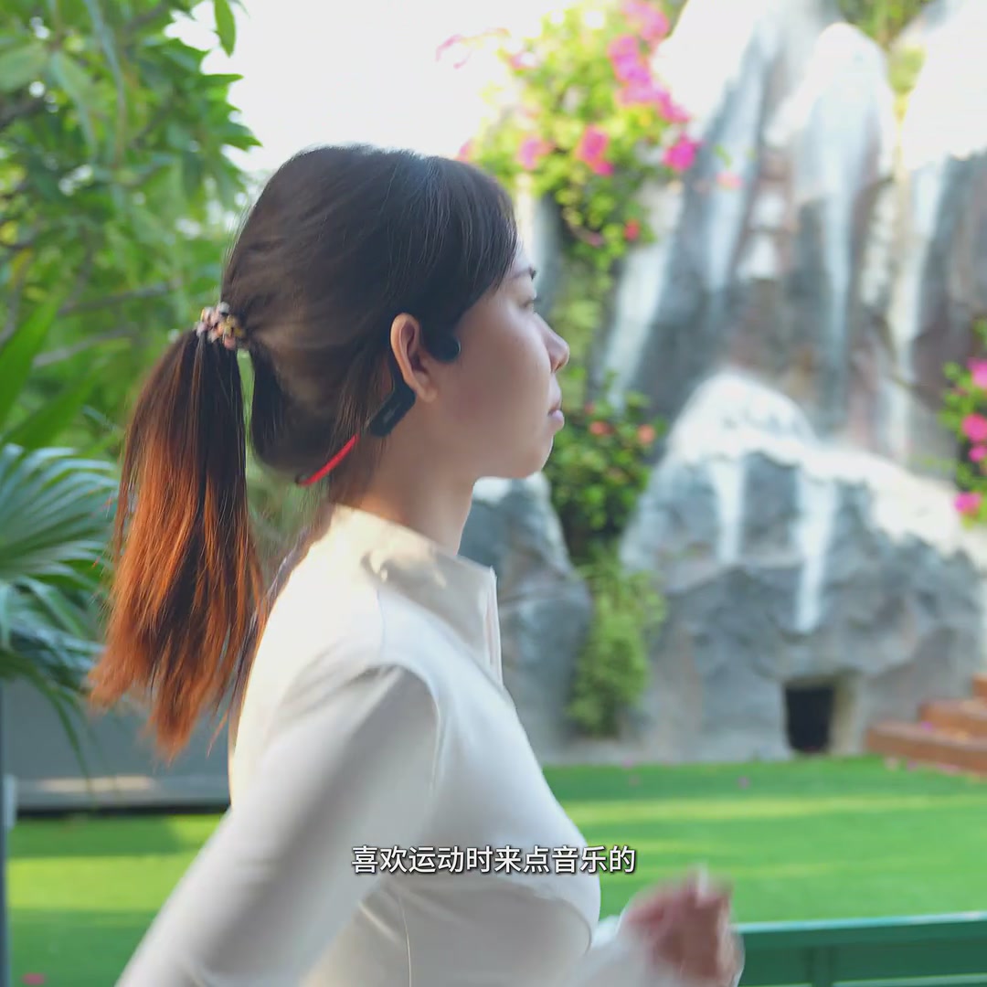 骨传导耳机真香警告！运动党必入的联想Lenovo无线蓝牙耳机