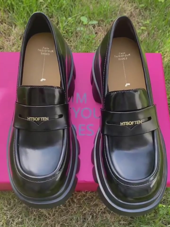 花晨月FMM乐福鞋：一双让我从“路人甲”变成“办公室焦点”的厚底鞋