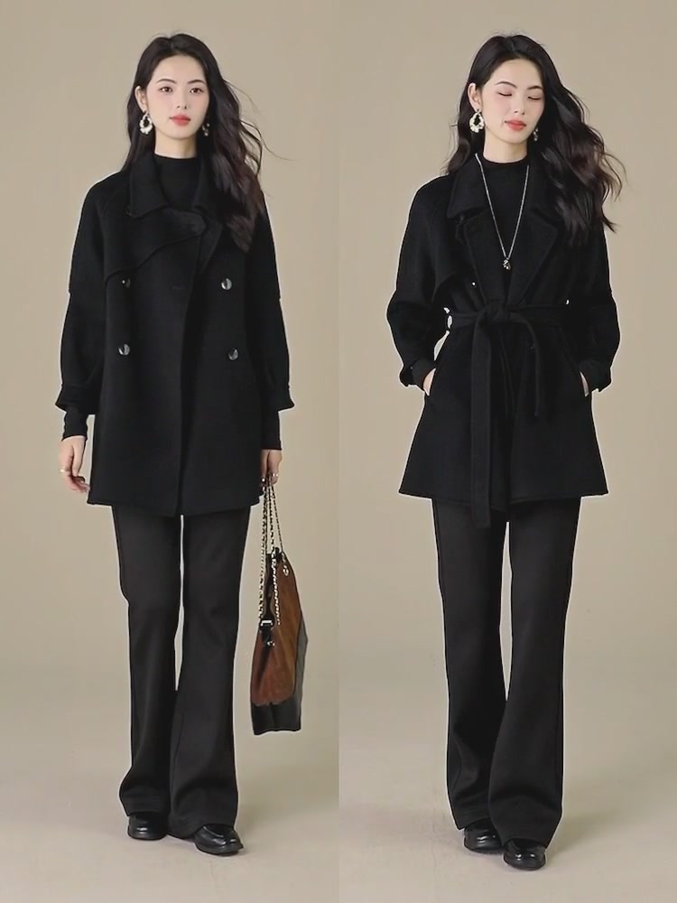 晚白ONEBUYE冬上新毛呢外套体验：小个子福音还是智商税？