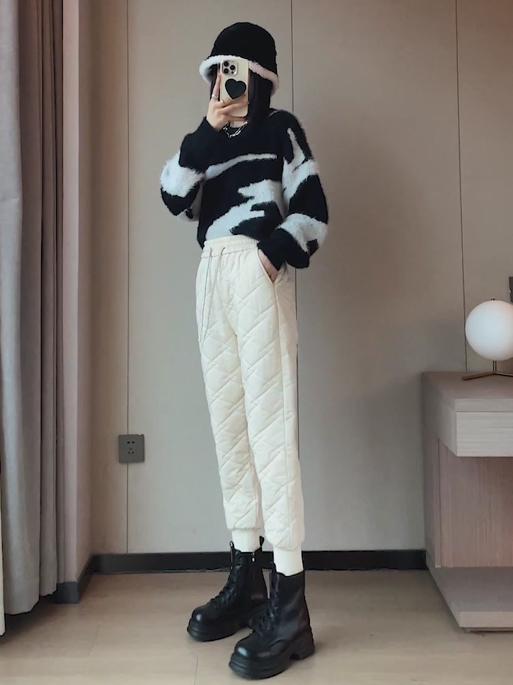 今芙工装羽绒裤测评｜冬天也能穿出帅气运动风！