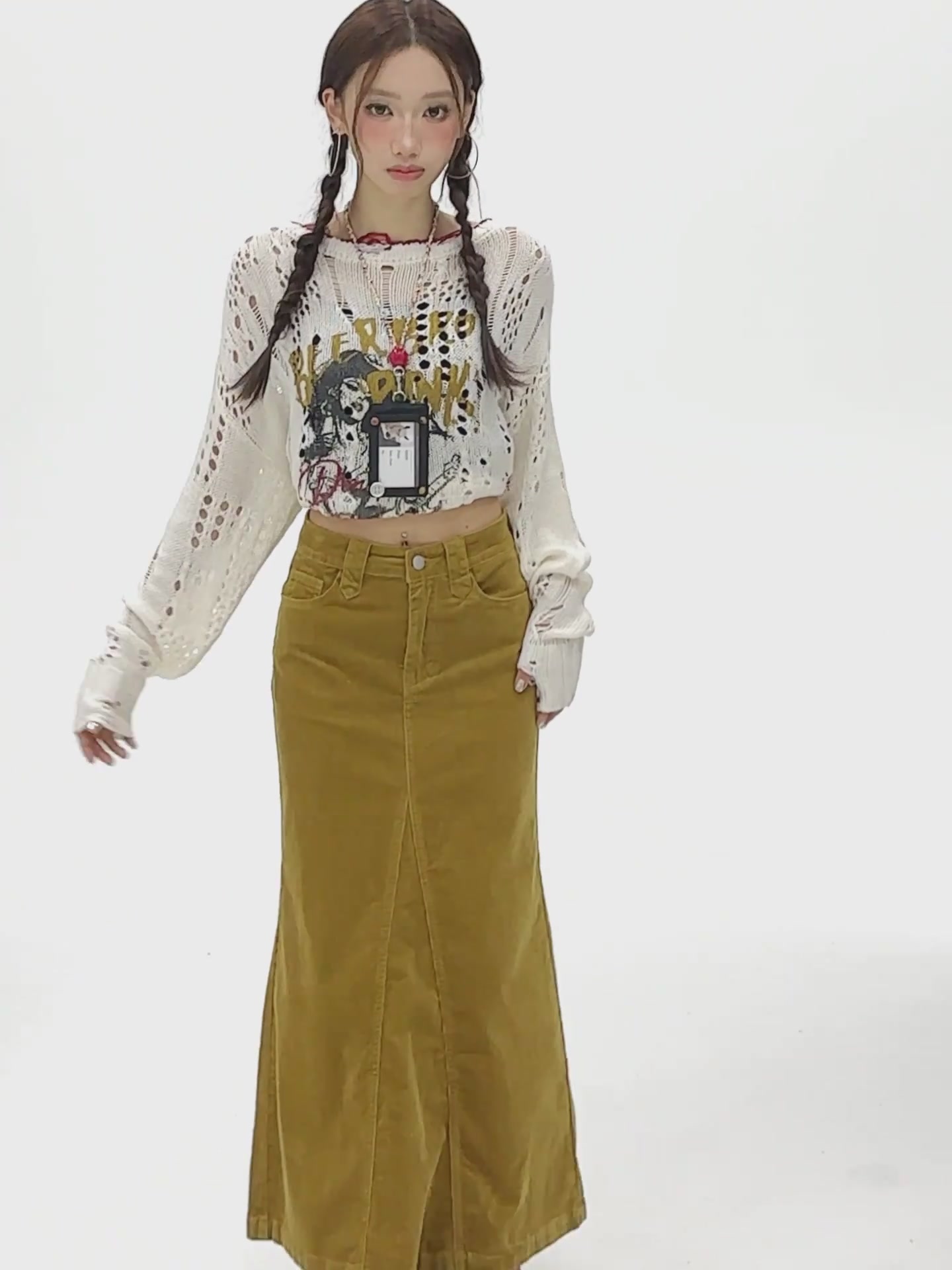 穿上这条鱼尾裙，我直接变身慵懒系美人鱼！