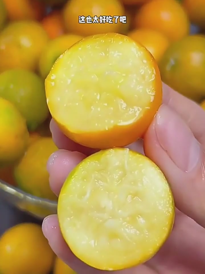 觅秋鲜脆蜜金桔：这波“纯甜”操作，我直接给满分！