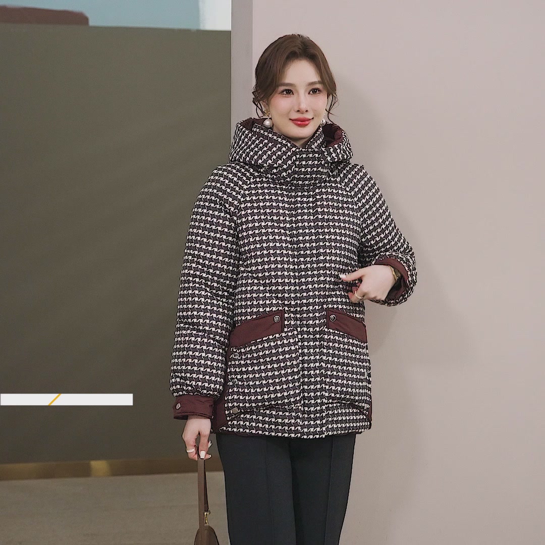 给老妈买的安久儿棉服，这416块花得值不值？