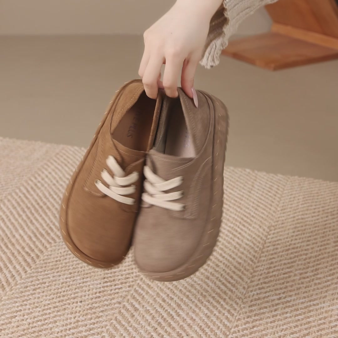 Five Plus复古勃肯鞋开箱！2026新款两穿厚底小皮鞋，性价比绝了！