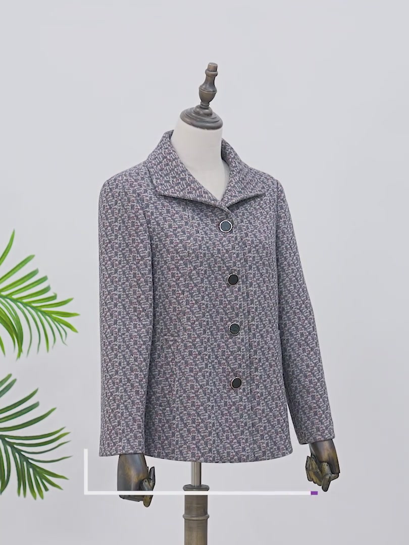 米其羊毛呢外套：中老年时尚界的‘黑马’，穿上它我妈秒变‘潮妈’！