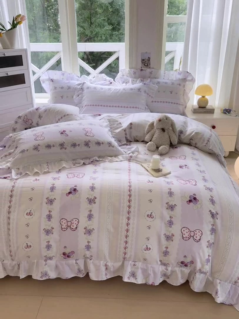 眠格云朵棉四件套：睡在云端，梦回童年