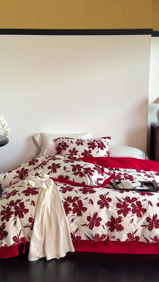 浮影A类100支长绒棉四件套：国风床品里的细腻体验，值这个价吗？