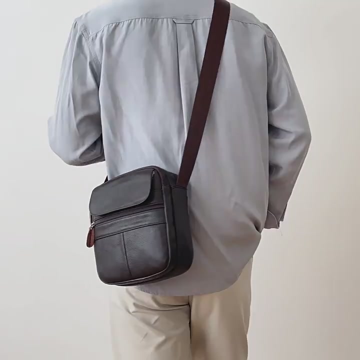 VANDEE真皮单肩包测评：159元买到的“牛皮”惊喜，还是坑？