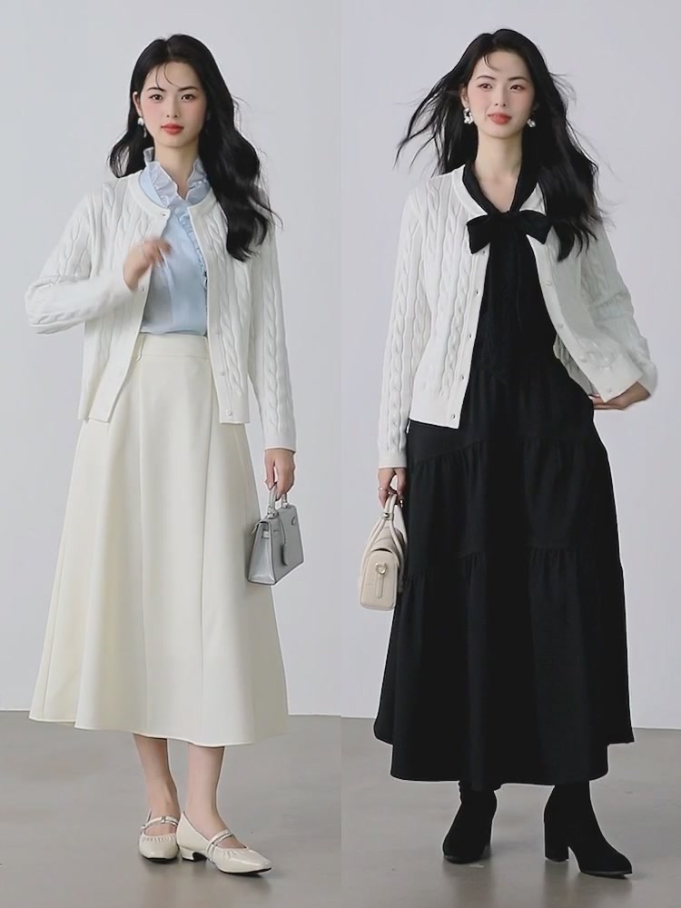 春天第一件软糯开衫，¥738的晚白ONEBUYE羊毛毛衣值不值？