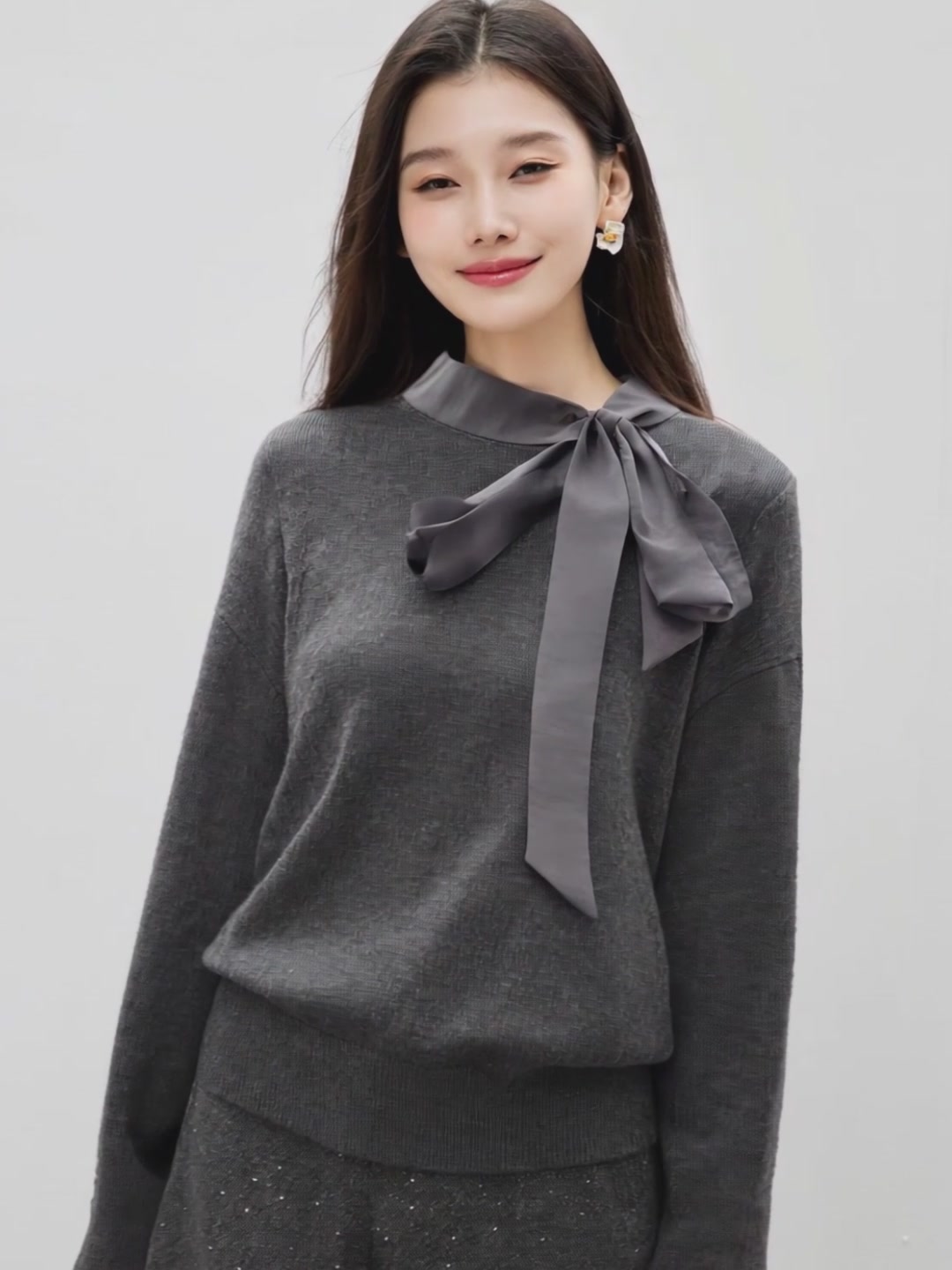 秋水伊人CHIU·SHUI蝴蝶结毛针织衫：千元级温柔感，值不值这个价？