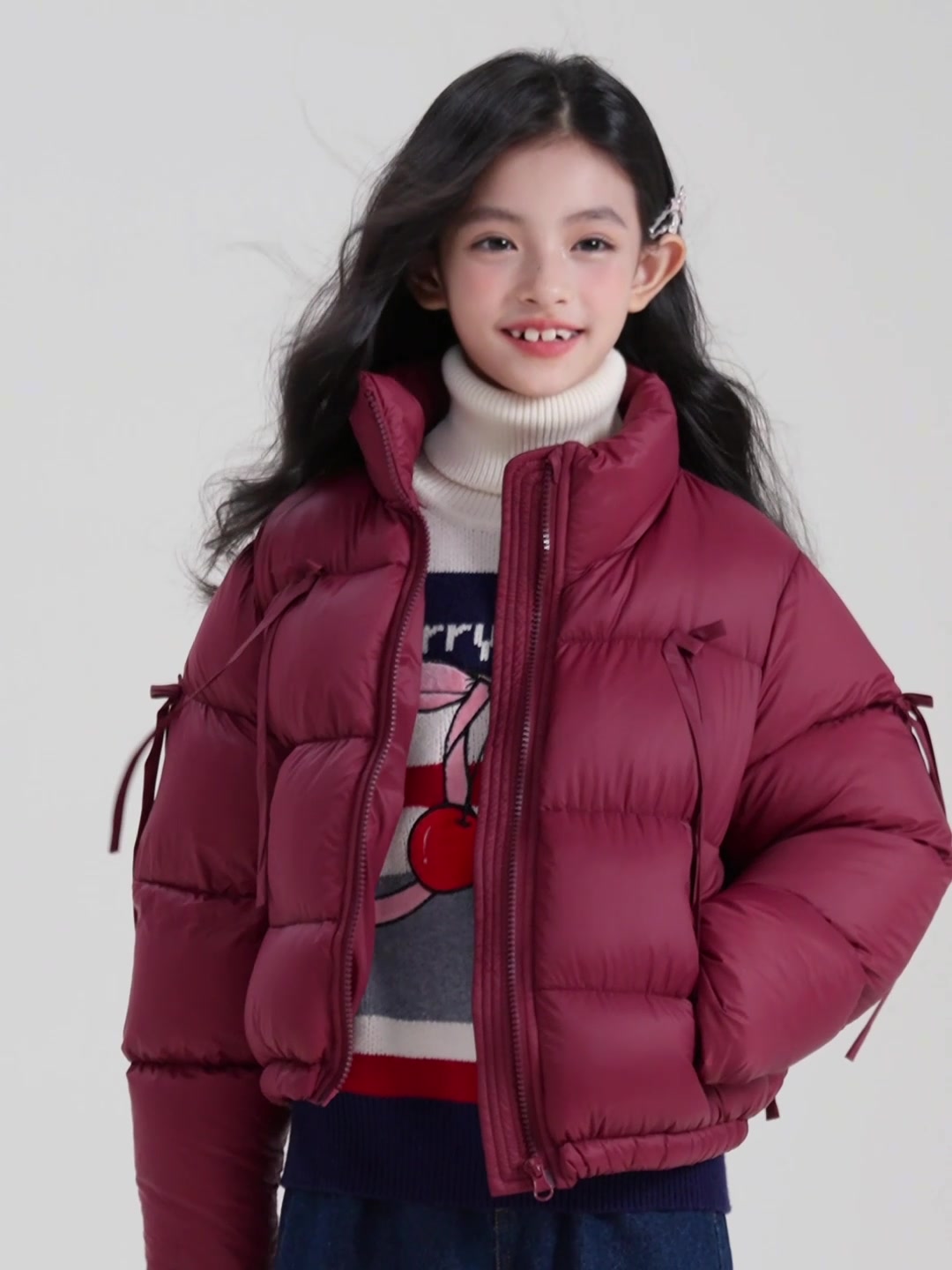 Barry Banny 女童羽绒服：699元值不值？亲测这件“面包服”的保暖与槽点