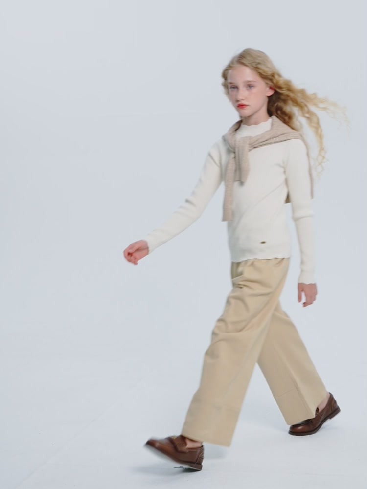 意大利小帆船针织衫，花边小立领让我秒变文艺青年！