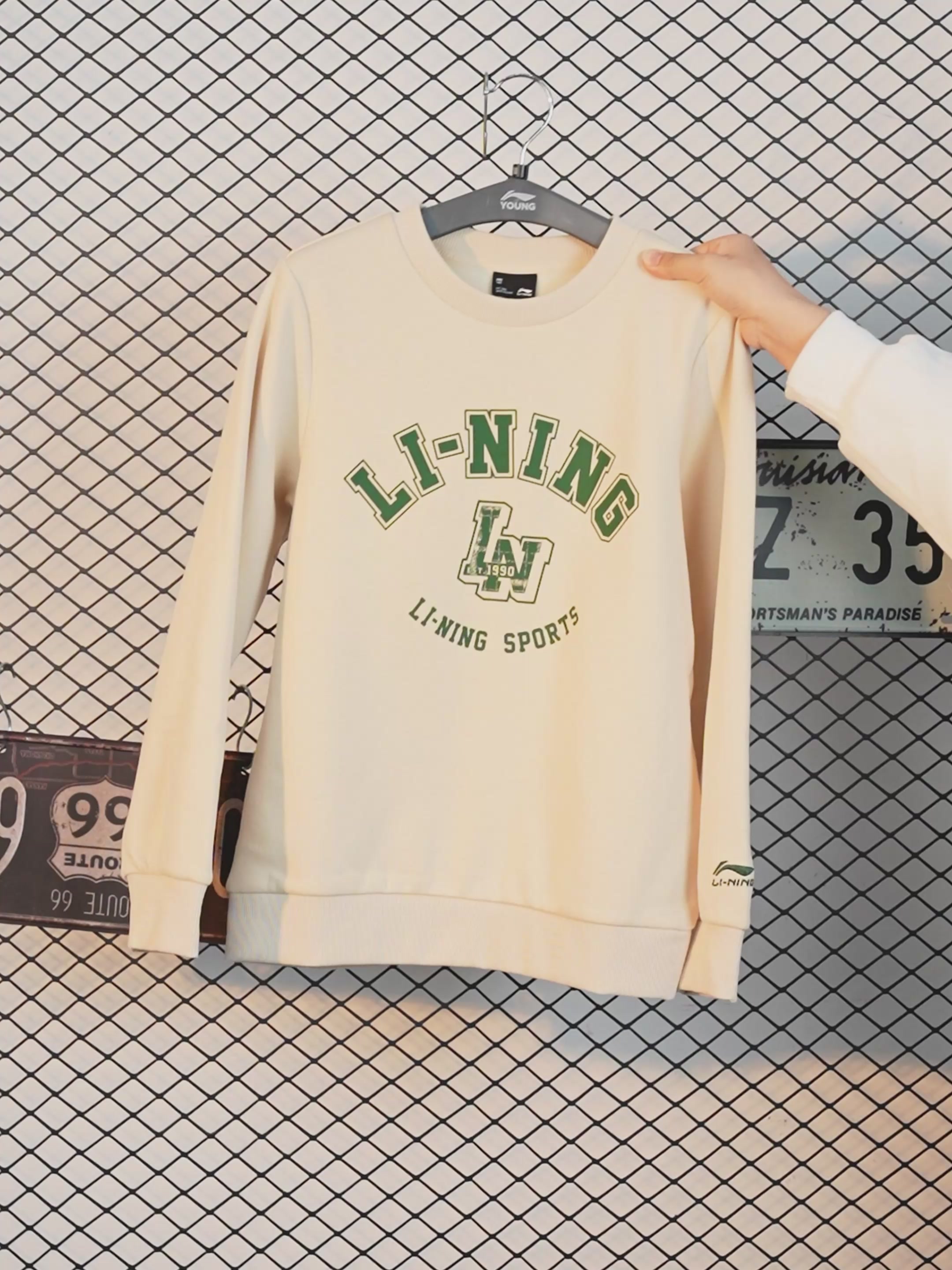 李宁童装加绒卫衣测评！大童运动风穿搭，保暖又帅气！