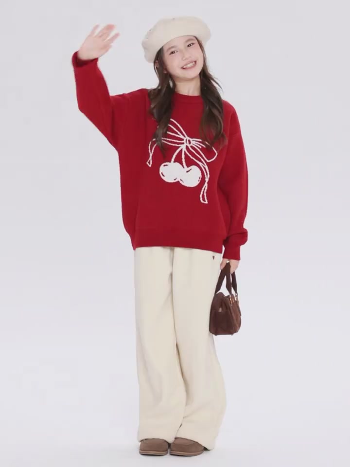 左西童装红色毛衣：新年战袍还是“蝴蝶结”陷阱？