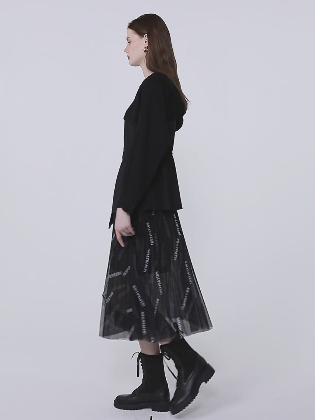 圣迪奥S·DEER这条长裙，我穿出了“网感”还是“网纱感”？