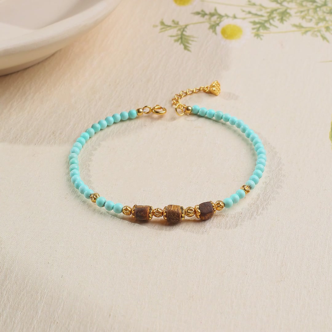 DIY绿松石手链：花1868元买了个“尴尬”，但意外治愈了我的选择困难症