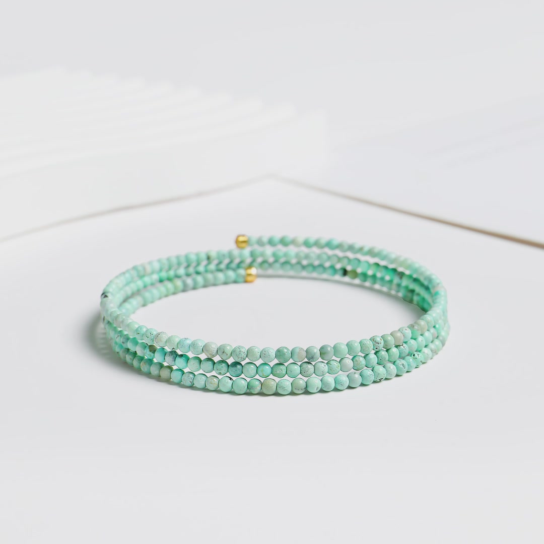 绿松石手串测评：戴上它，我就是文玩界的冒险家！