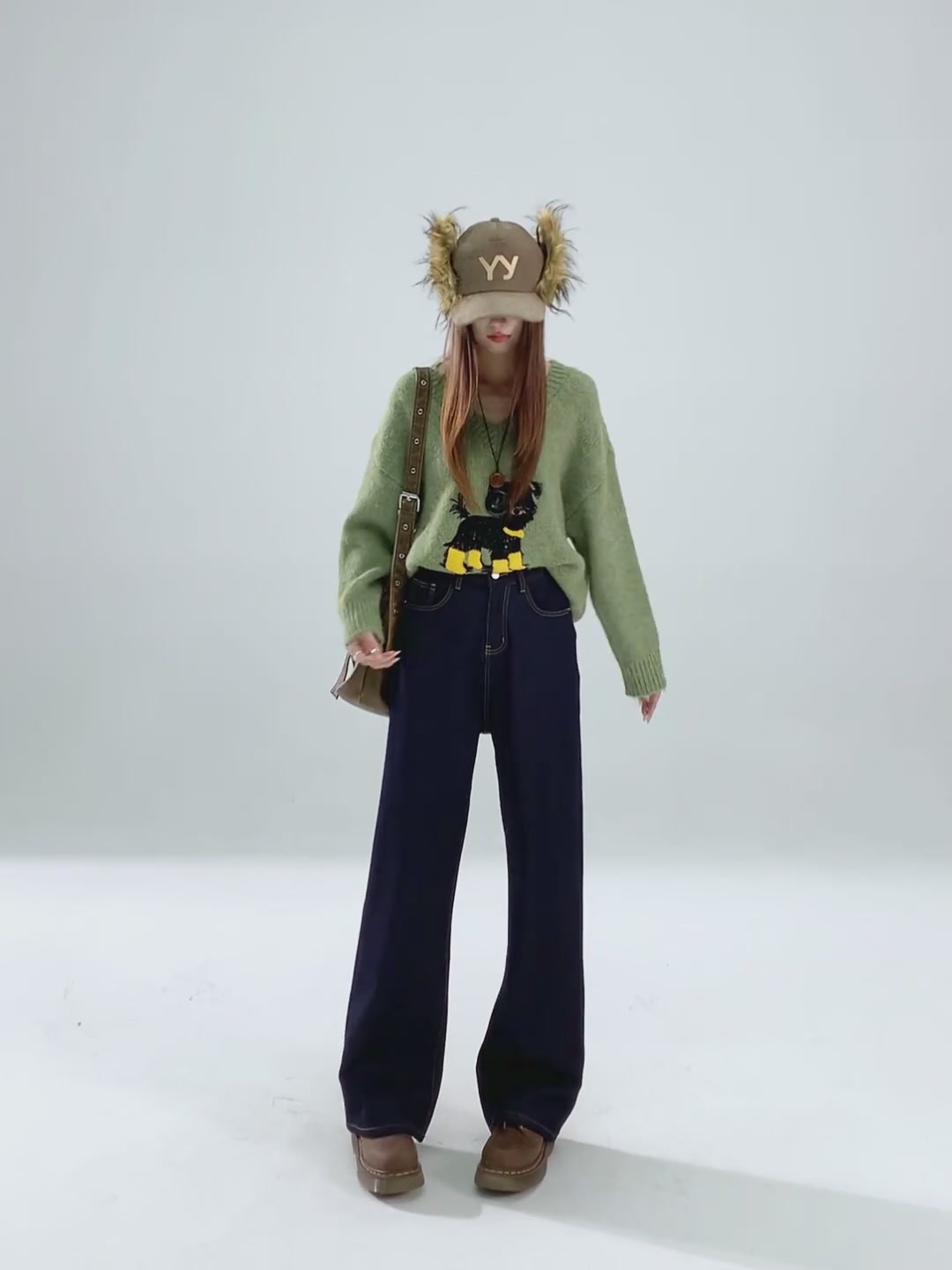 冬天穿这条裤子，我直接变身镰刀侠！保暖又显瘦，绝了！