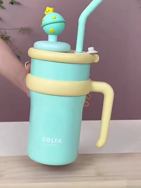 打工人的续命神器！COSTA巨无霸保温杯，一天不喝热水都难受😭