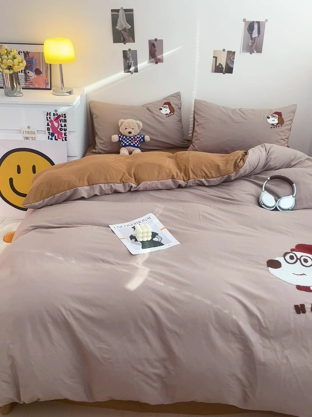 开学季必备！爸妈给我挑的云朵棉三件套也太可爱了吧💕