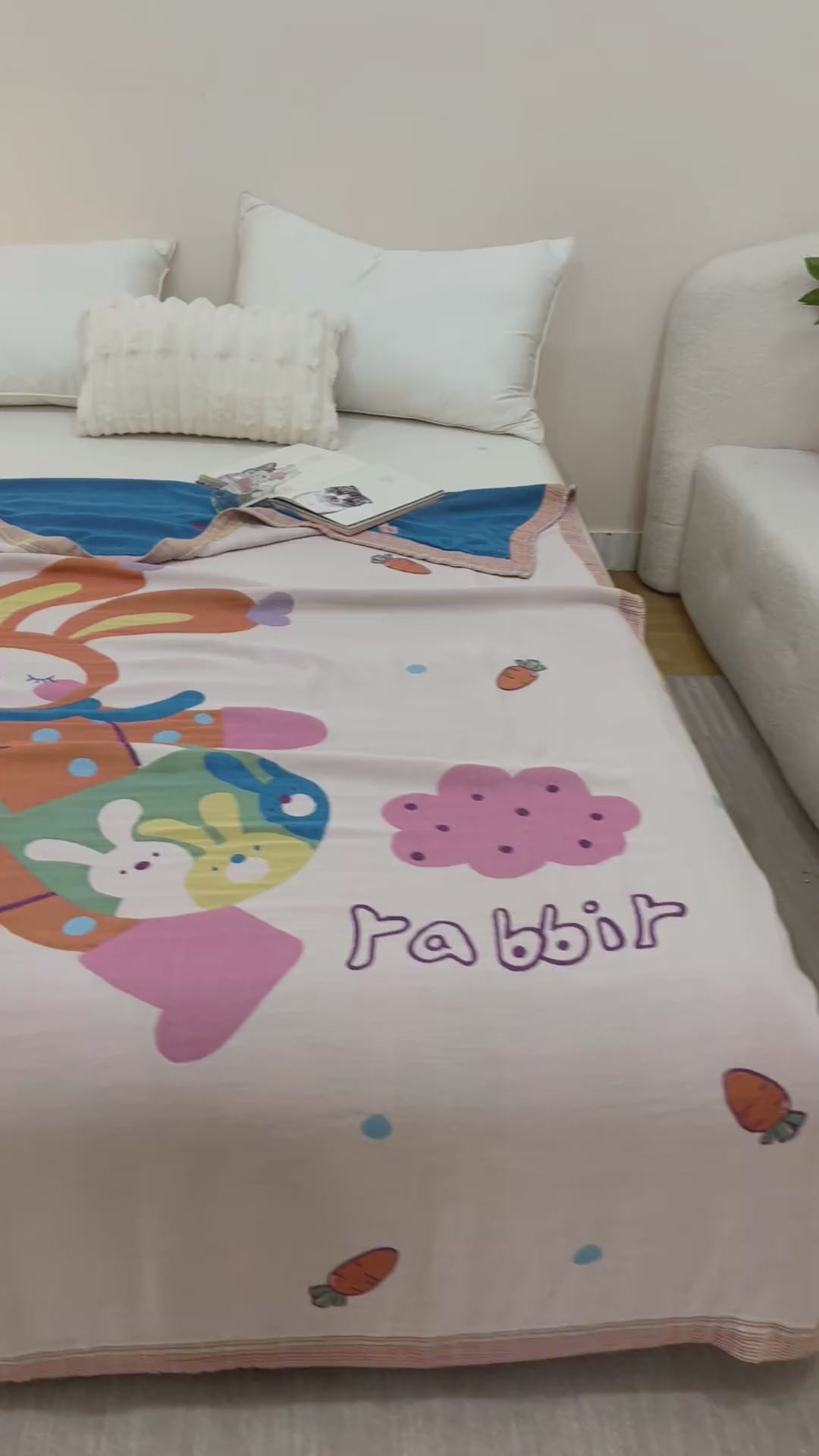 艾桐竹纤维毯：夏天盖着不热，冬天盖着不冷？我替你们试了！