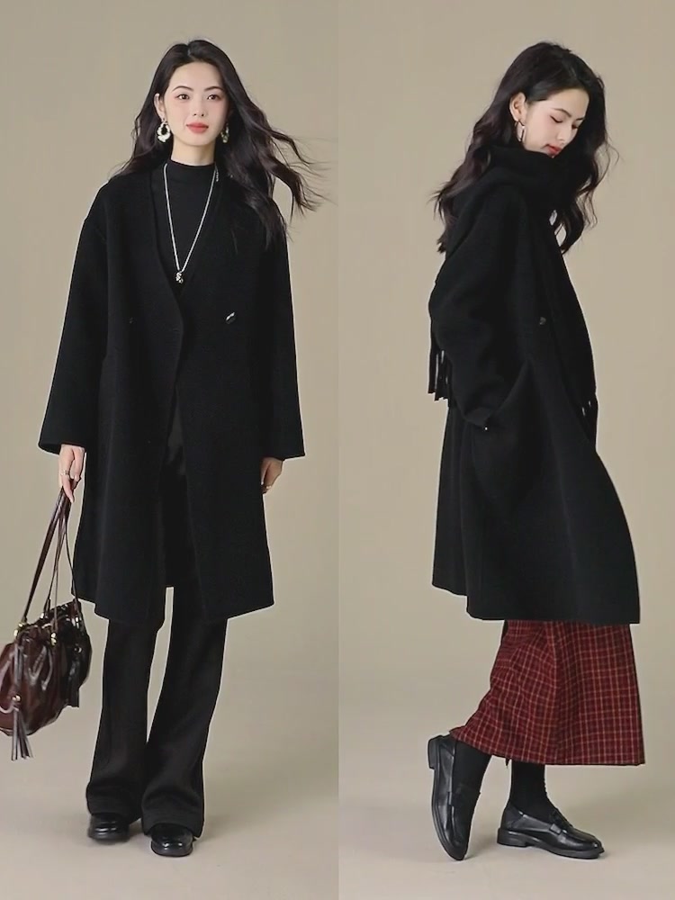 爸妈秋冬必备!简约牛奶绒三件套,温暖又时尚✨ 第2张图片