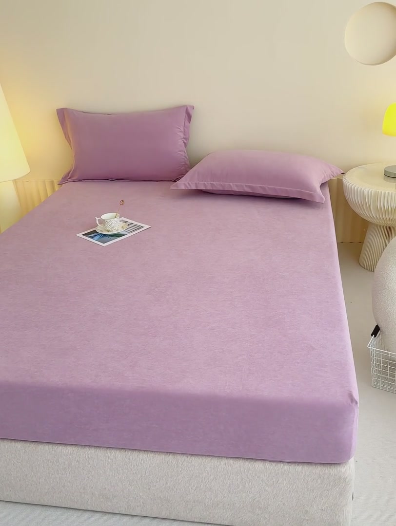 水漾贡缎锦棉凉感丝床笠：夏日睡眠的清凉守护者